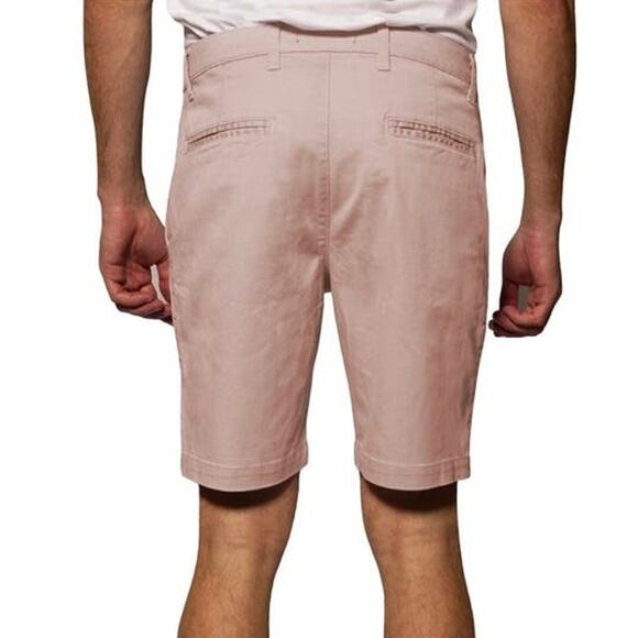 Monfrère Cruise Flat Front Chino Golf Shorts Pastel Pink Sizes 32, 36, 38 NWT - Picture 2 of 13